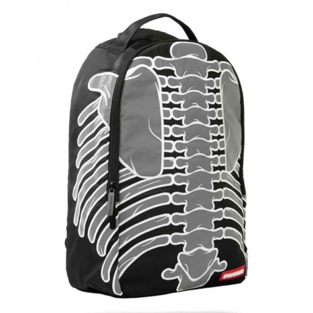 Sprayground Limited Edition backpack Black Reflective Bones